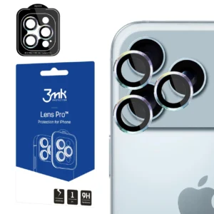 3mk Lens Protection Pro Camera Lens Glass for Apple iPhone 17 Pro /17 Pro Max - Multicolor