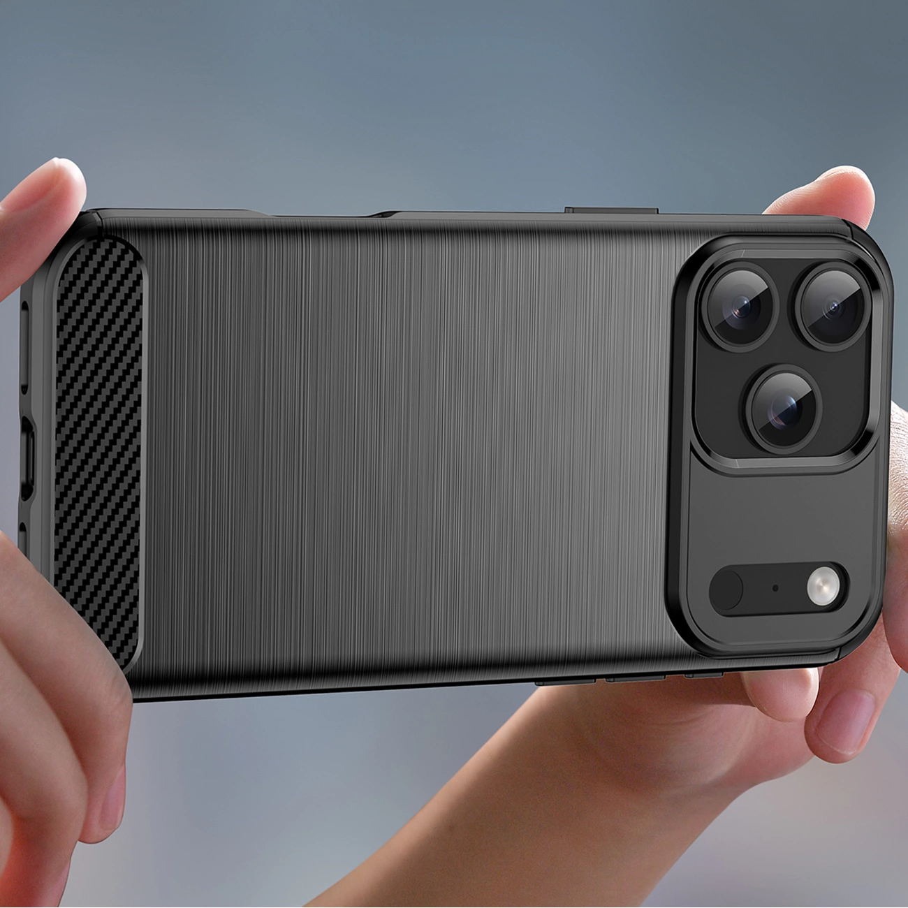 Carbon dėklas iPhone 17 Pro – juodas - Image 5