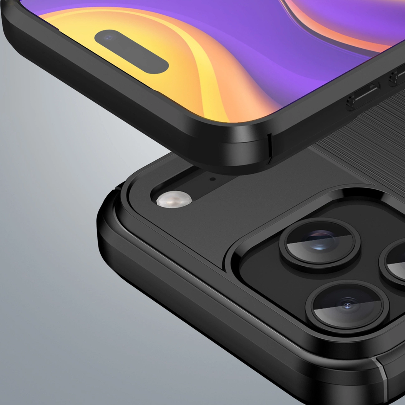 Carbon dėklas iPhone 17 Pro – juodas - Image 6