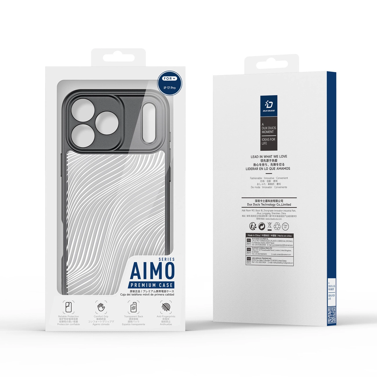 Dux Ducis Aimo dėklas iPhone 17 Pro – juodas - Image 8