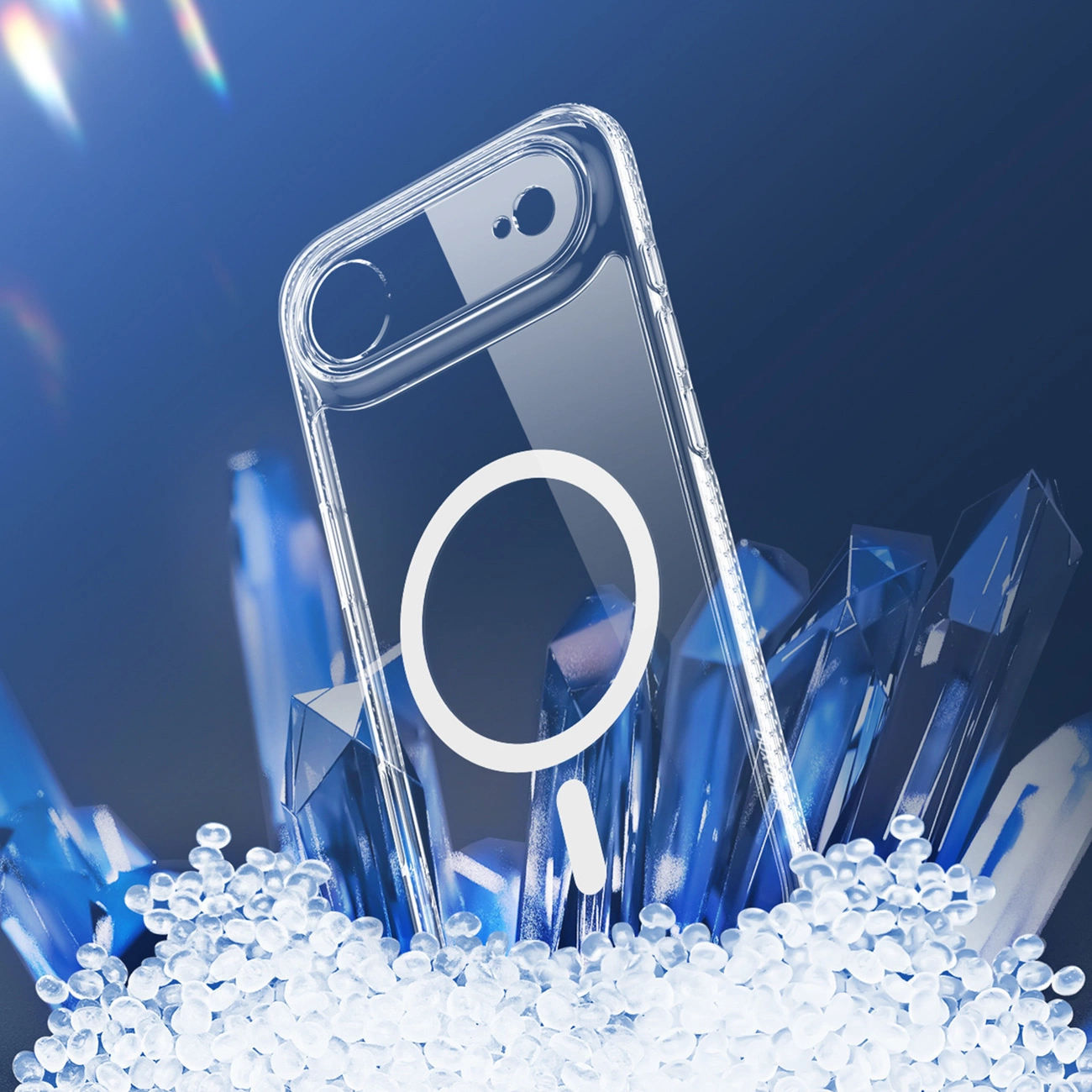 Dux Ducis Clin Mag dėklas iPhone 17 Air suderinamas su MagSafe – skaidrus - Image 7