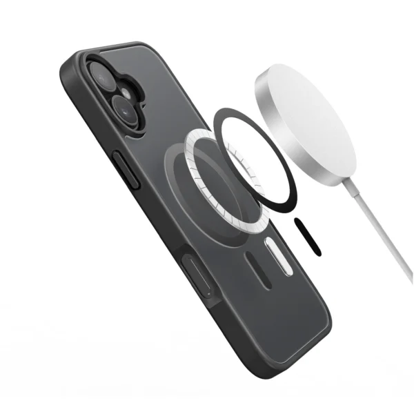 Dux Ducis Yind dėklas iPhone 17 suderinamas su MagSafe – juodas - Image 7