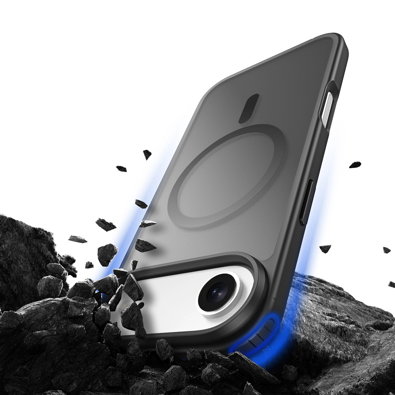 Dux Ducis Yind dėklas iPhone 17 Air suderinamas su MagSafe – juodas - Image 9