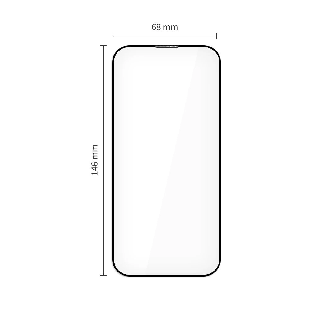 Tech-Protect Quick Set+ grūdintas stiklas 2 vnt. iPhone 17 – juodas - Image 3