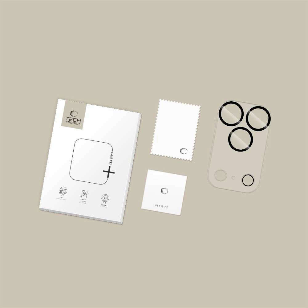 Tech-Protect Cam Fit+ kameros apsauga iPhone 17 Pro – skaidri - Image 4