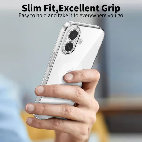 Tech-Protect FlexAir dėklas iPhone 17 – skaidrus - Image 4