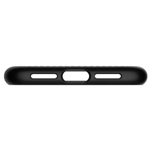Spigen Liquid Air dėklas iPhone XR – matinės juodos spalvos - Image 5