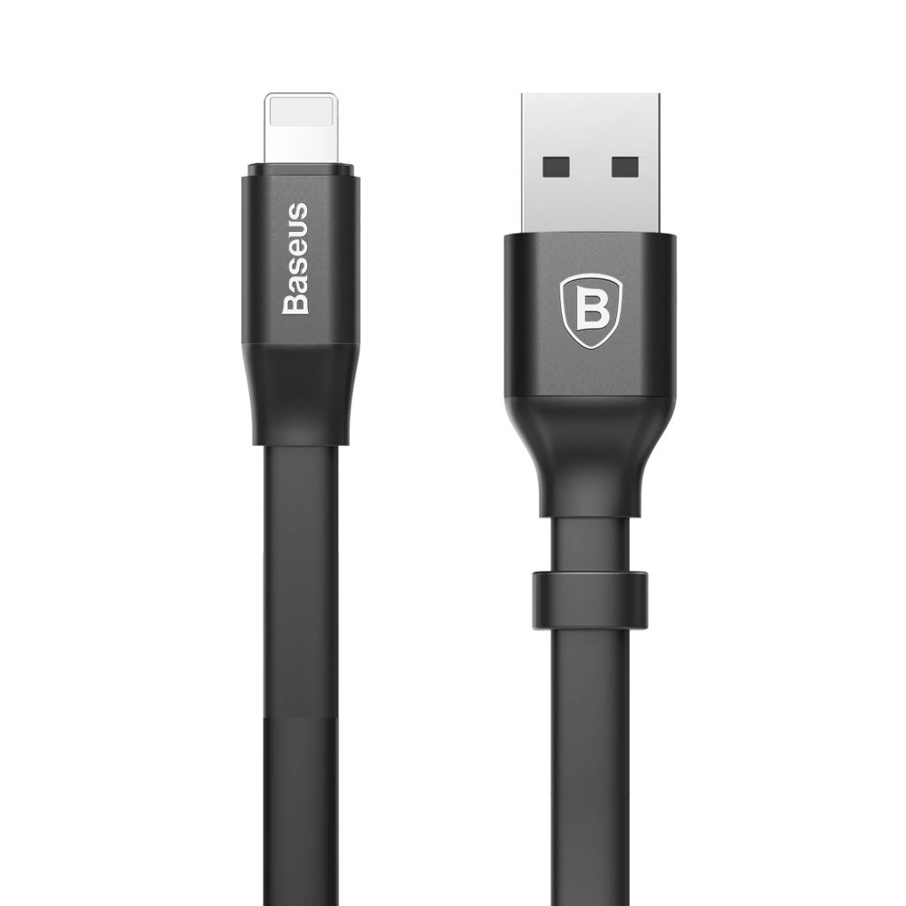 Baseus Nimble USB-A / Lightning 2A laidas 0,23 m – juodas - Image 2
