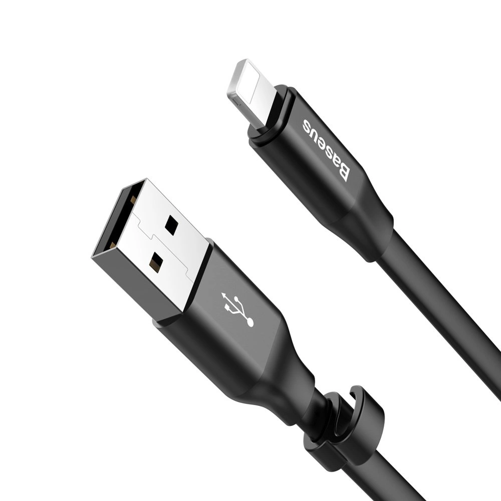 Baseus Nimble USB-A / Lightning 2A laidas 0,23 m – juodas - Image 5