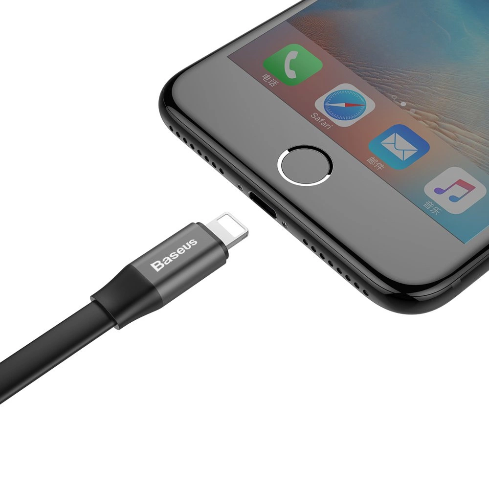 Baseus Nimble USB-A / Lightning 2A laidas 0,23 m – juodas - Image 7