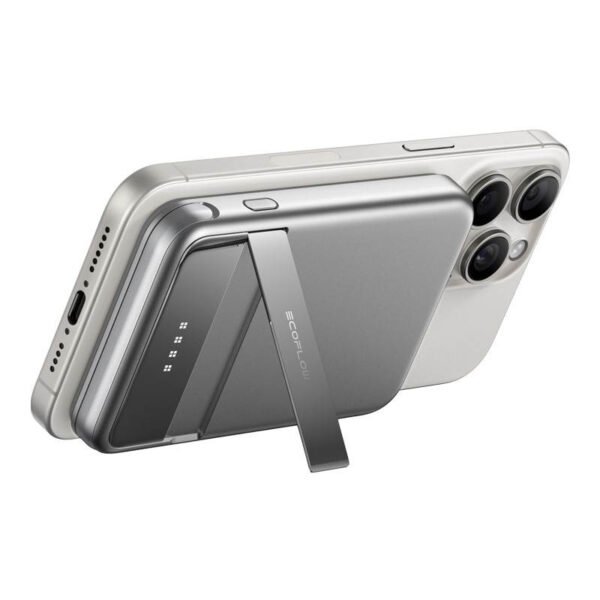 EcoFlow RAPID magnetinė išorinė baterija, 5000mAh (sidabrinė) - Image 4