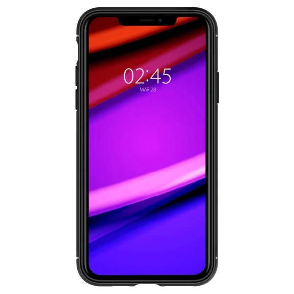 Spigen Rugged Armor dėklas iPhone 11 – matinės juodos spalvos - Image 3