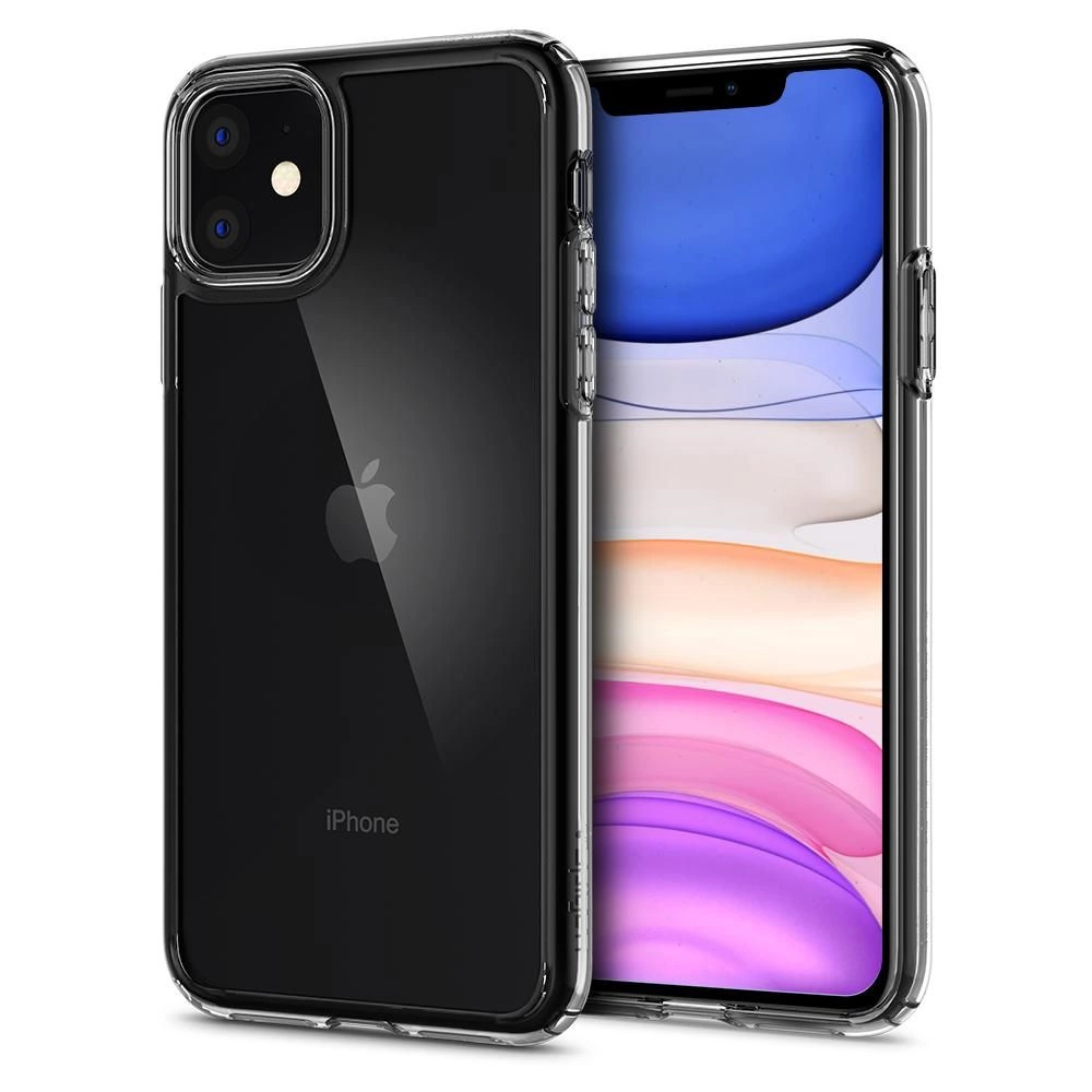Spigen Ultra Hybrid dėklas iPhone 11 – skaidrus - Image 15