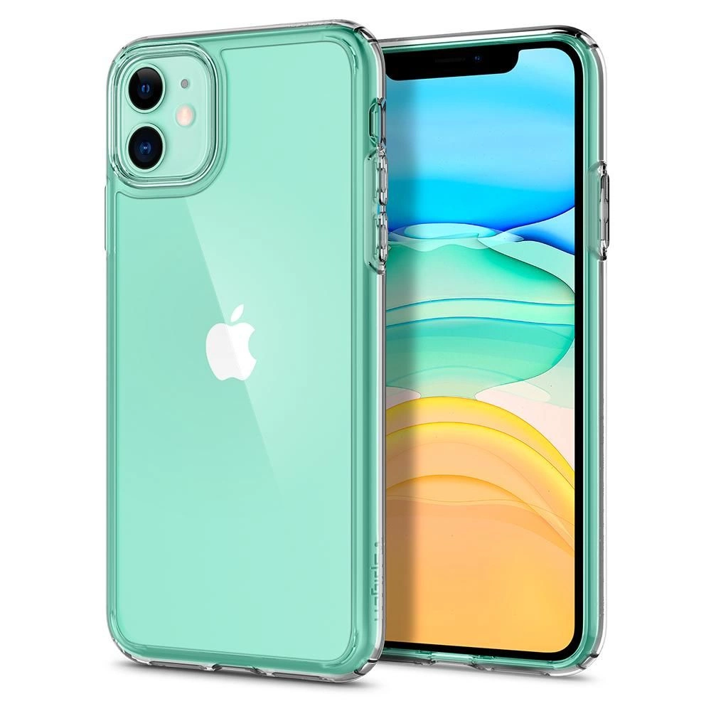 Spigen Ultra Hybrid dėklas iPhone 11 – skaidrus - Image 11