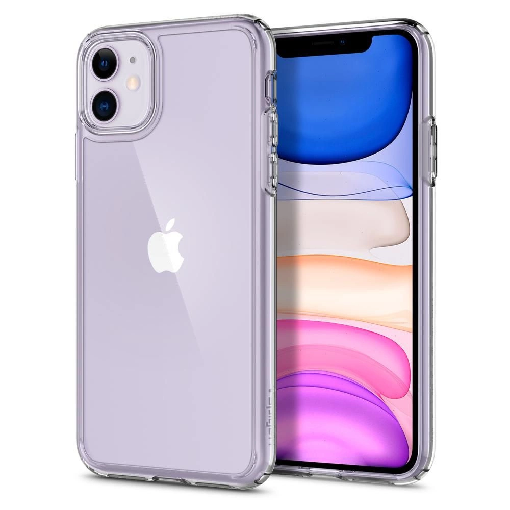 Spigen Ultra Hybrid dėklas iPhone 11 – skaidrus - Image 12