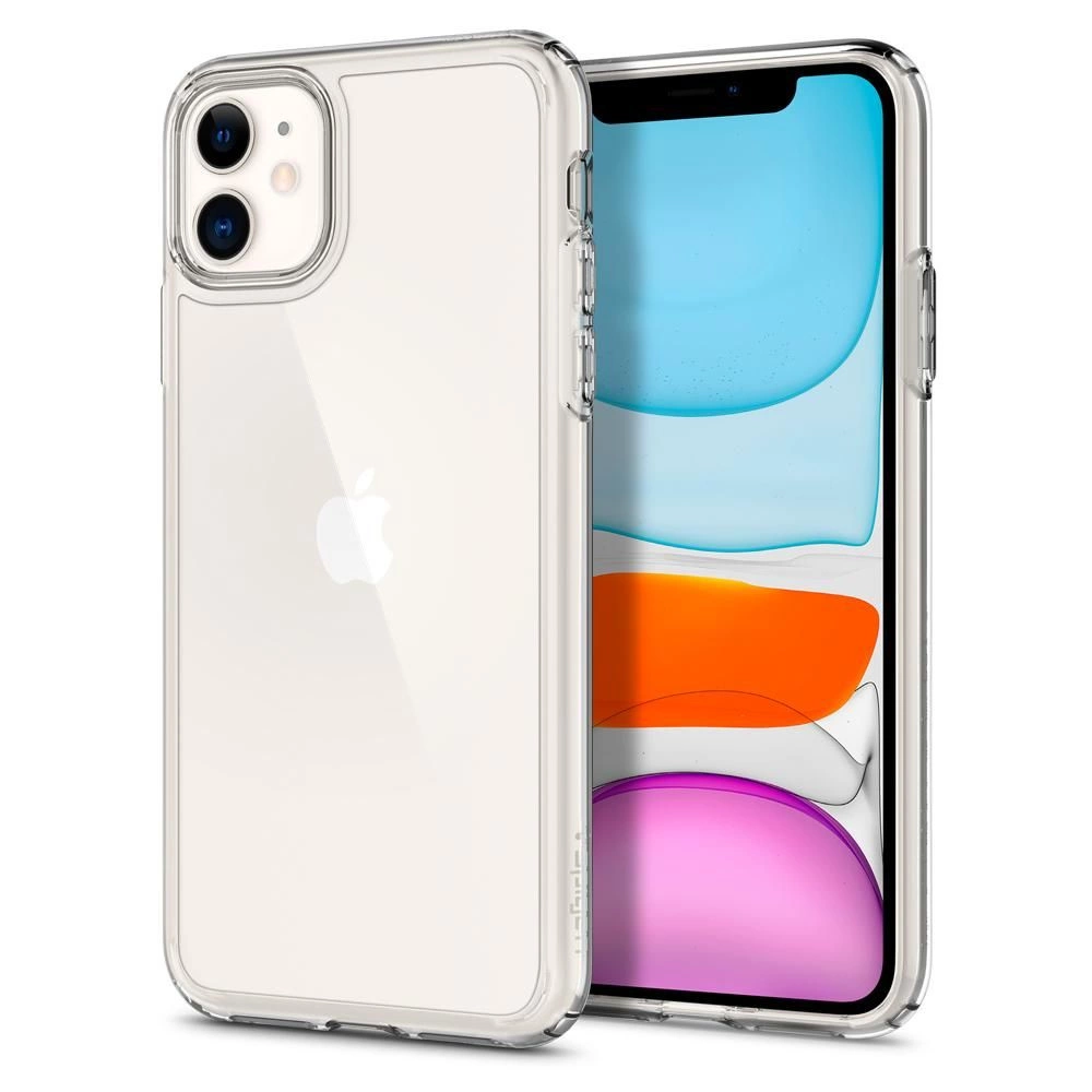 Spigen Ultra Hybrid dėklas iPhone 11 – skaidrus - Image 13