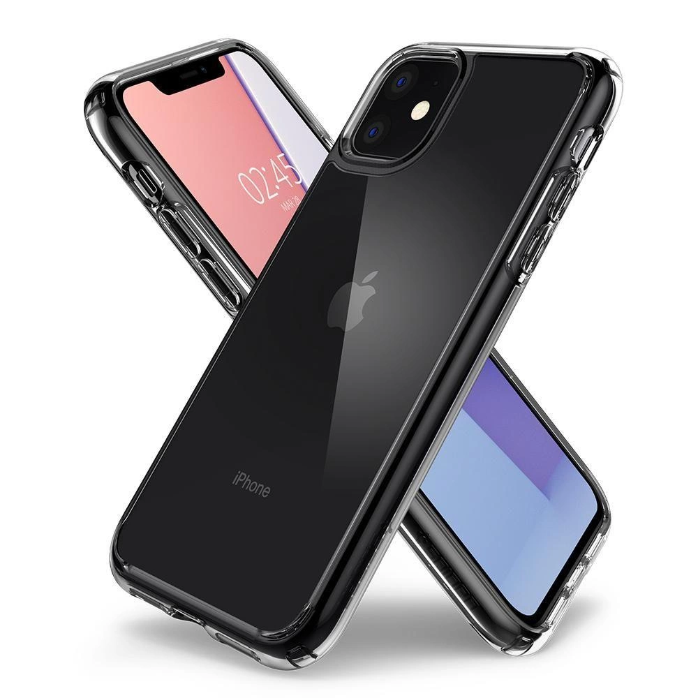 Spigen Ultra Hybrid dėklas iPhone 11 – skaidrus - Image 4
