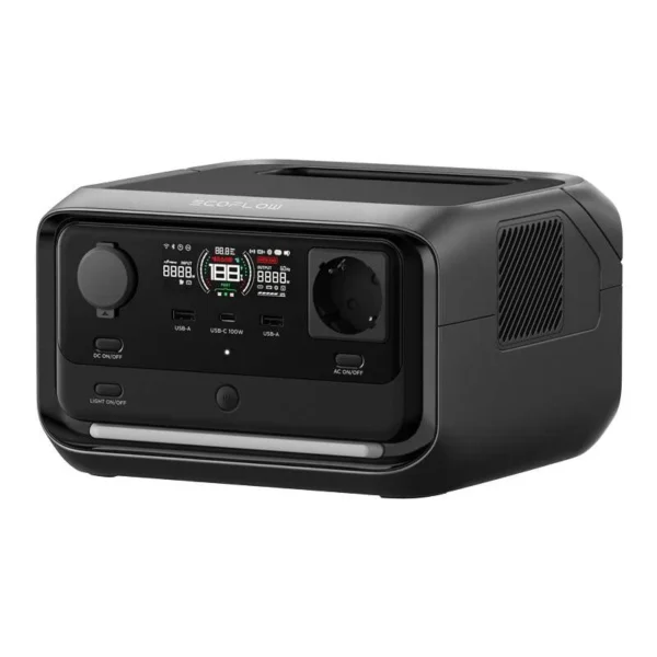 Rinkinys: Energijos stotis EcoFlow River 3 Plus + nešiojama saulės panelė 160W - Image 3