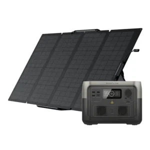 Bundle: Power station EcoFlow River 2 Max + portable solar panel 160W