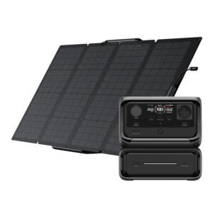 Set: EcoFlow River 3 Max power station + 160W photovoltaic panel.