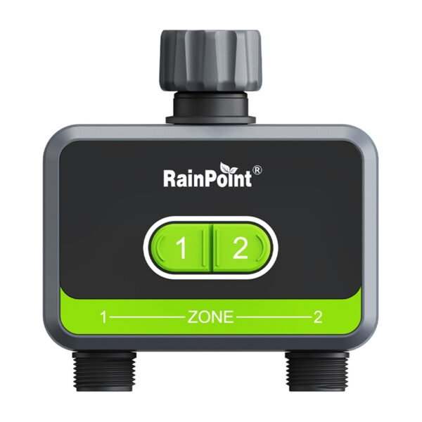 RainPoint 2 zonų laistymo valdiklis su programėle - Image 2