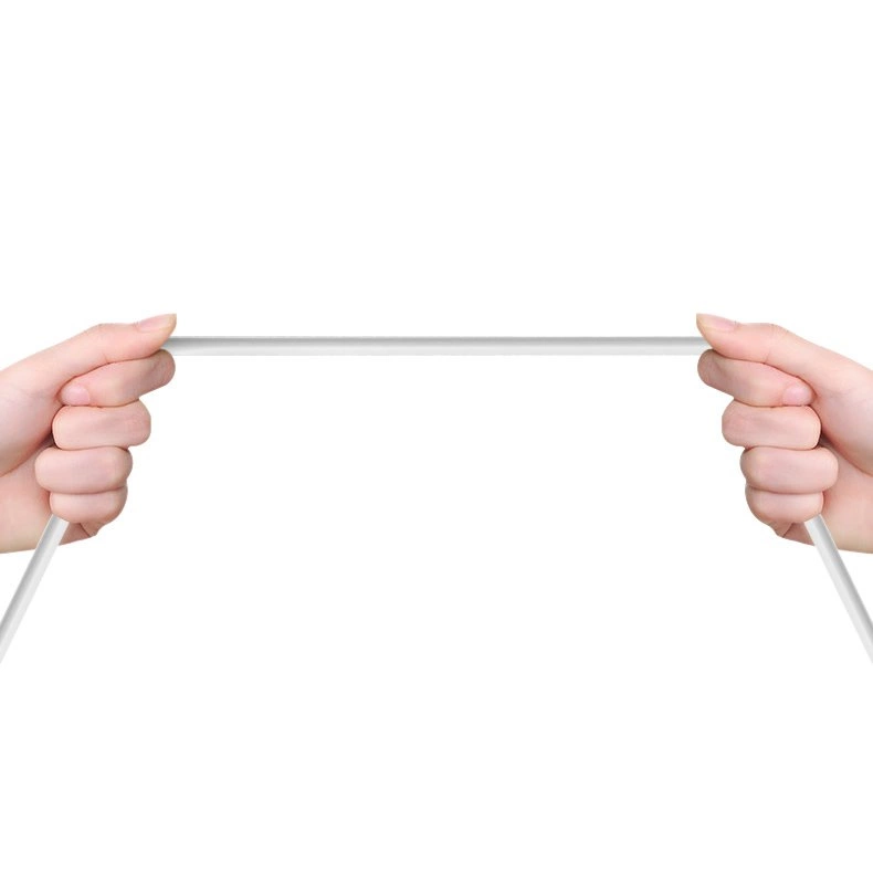 Dudao micro USB 2.4A kabelis 2 m – baltas (L4M 2m white) - Image 9