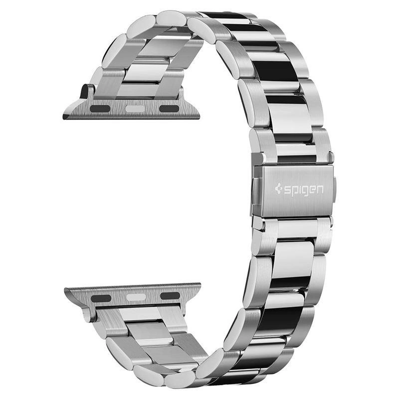 Spigen Modern Fit dirželis Apple Watch 4/5/6/7/8/SE (38/40/41 mm) – sidabrinis - Image 10