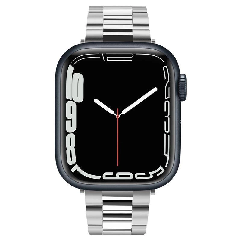 Spigen Modern Fit dirželis Apple Watch 4/5/6/7/8/SE (38/40/41 mm) – sidabrinis - Image 12