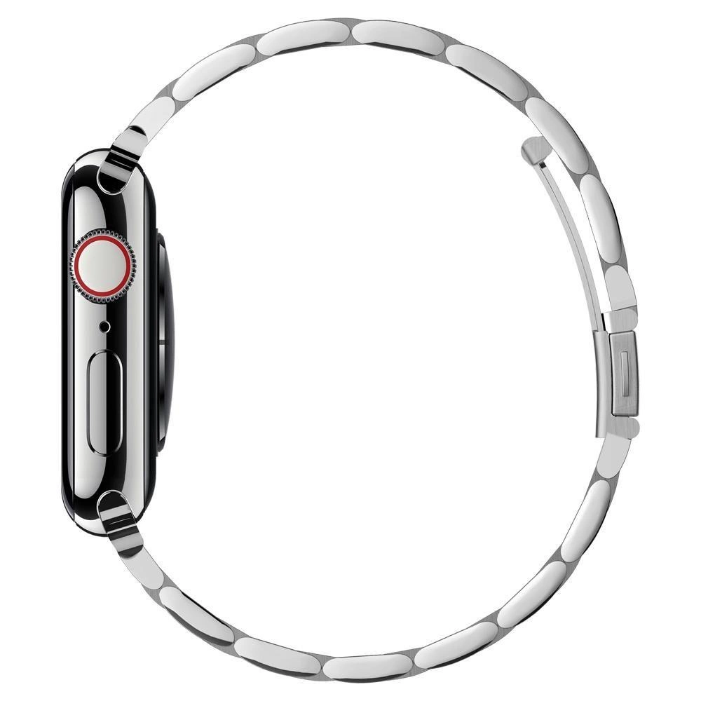 Spigen Modern Fit dirželis Apple Watch 4/5/6/7/8/SE (38/40/41 mm) – sidabrinis - Image 8