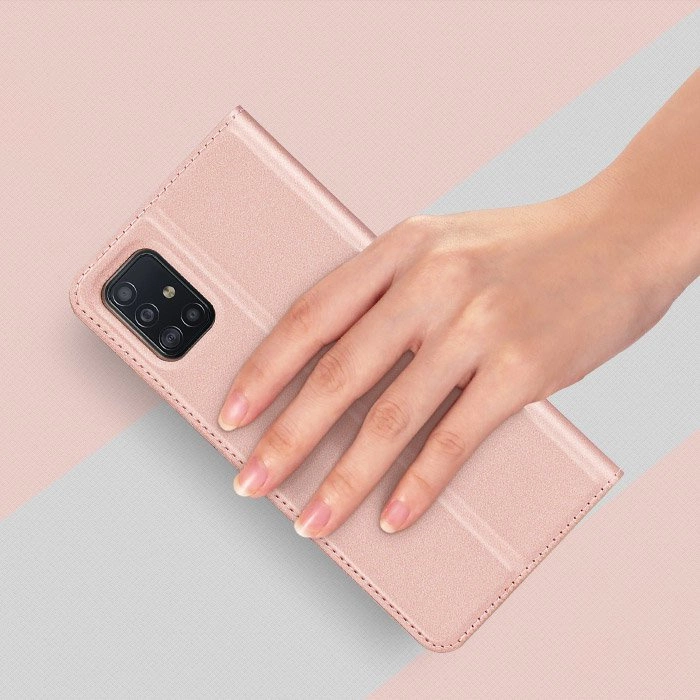 DUX DUCIS Skin Pro knygelės tipo dėklas Samsung Galaxy A71, juodas - Image 8