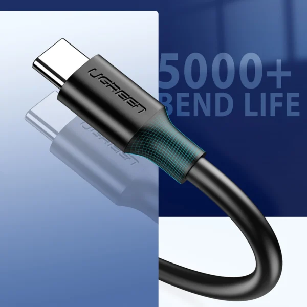 Ugreen US184 20882 USB-A 3.0 / USB-C 3A laidas 1 m – juodas - Image 13