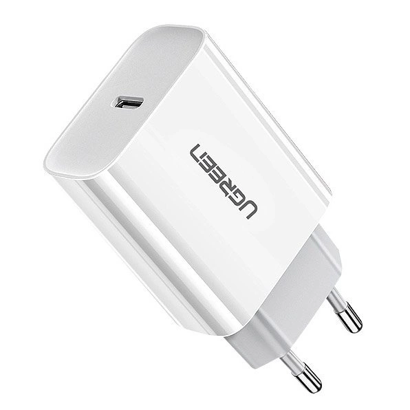 Ugreen USB įkroviklis Power Delivery 3.0 Quick Charge 4.0+ 20W 3A – baltas (60450) - Image 2