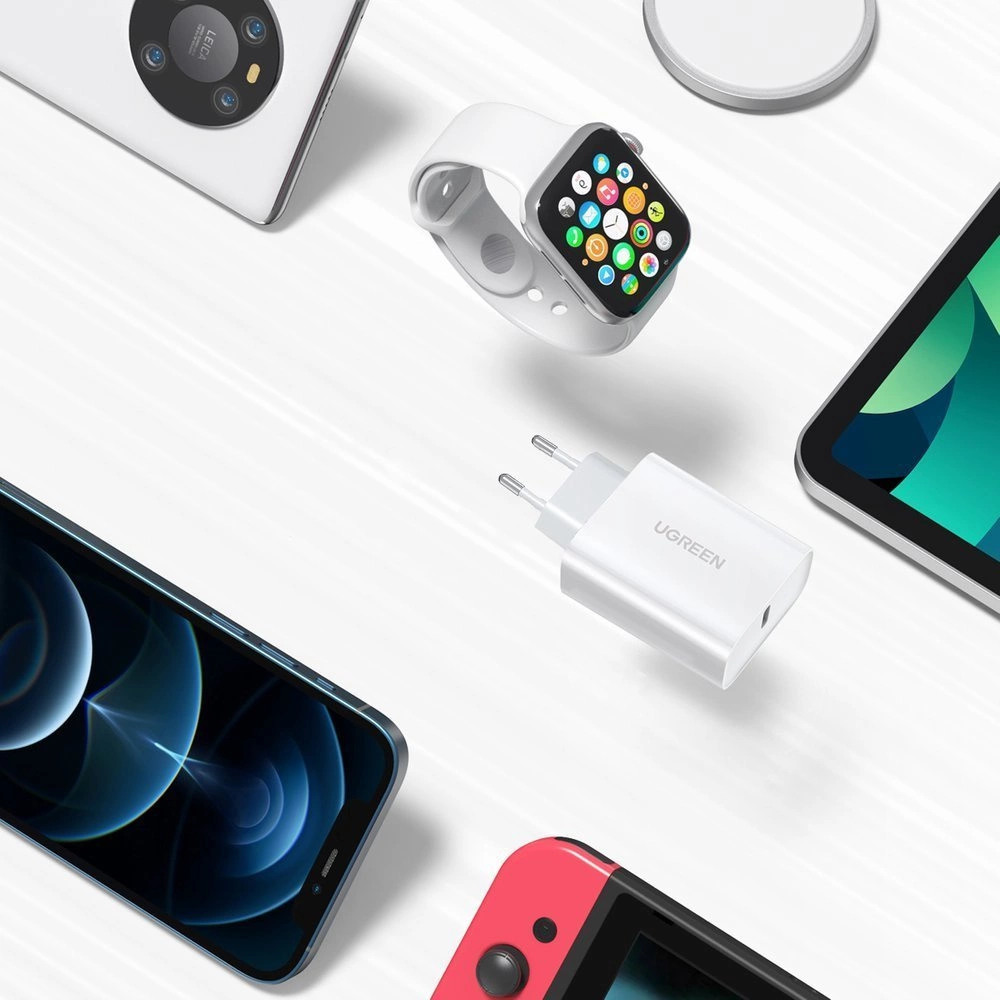 Ugreen USB įkroviklis Power Delivery 3.0 Quick Charge 4.0+ 20W 3A – baltas (60450) - Image 4
