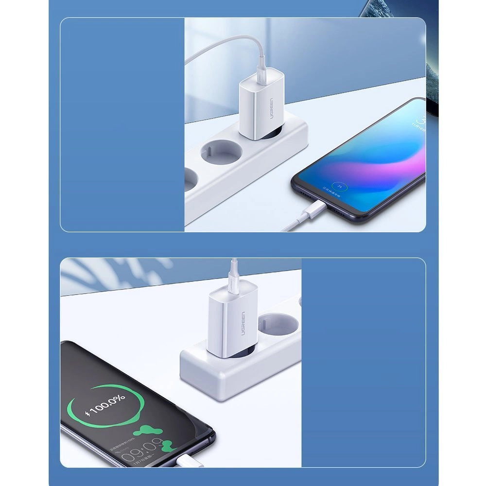 Ugreen USB įkroviklis Power Delivery 3.0 Quick Charge 4.0+ 20W 3A – baltas (60450) - Image 15