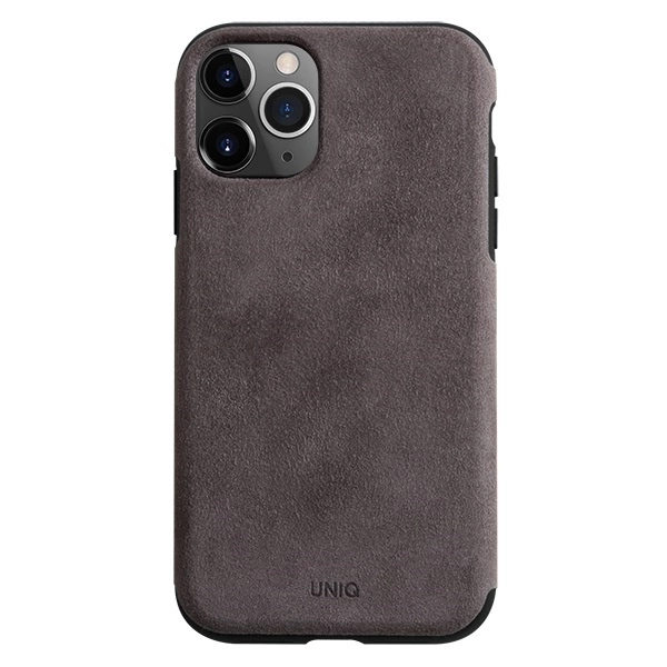 Uniq Sueve dėklas iPhone 11 Pro Max – tamsiai pilkas - Image 2