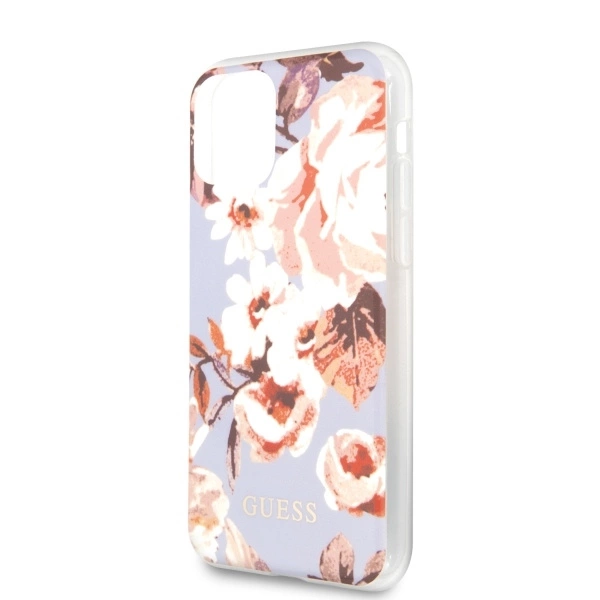 Guess GUHCN65IMLFL02 iPhone 11 Pro Max alyvinis „N°2 Flower Collection“ - Image 5