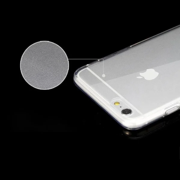 Ultra Clear 0,5 mm TPU gelio dėklas Huawei Y6p – skaidrus - Image 6