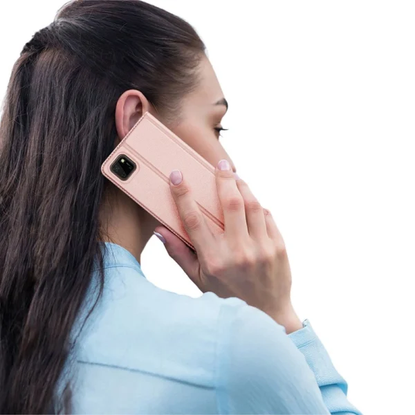 DUX DUCIS Skin Pro knyginis dėklas Huawei Y5p – rožinis - Image 7