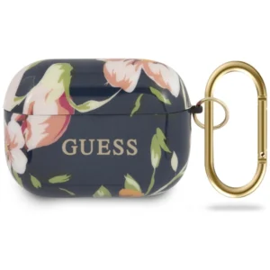 Guess GUACAPTPUBKFL03 AirPods Pro cover blue/blue N.3 Flower Collection