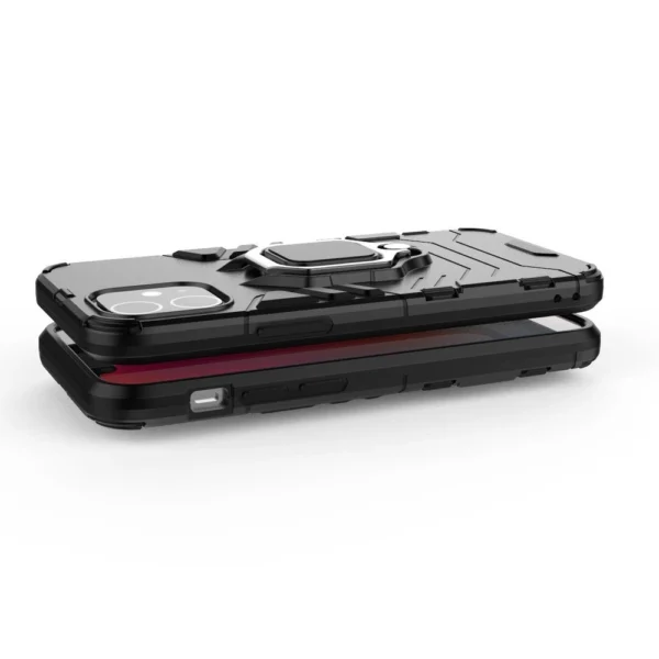 Ring Armor Case Kickstand tvirtas apsauginis dėklas iPhone 12 mini mėlynas - Image 6
