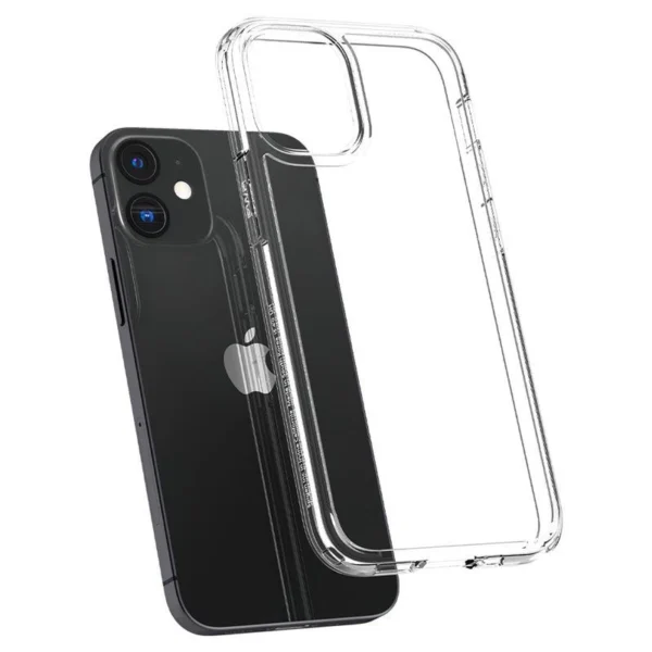 Spigen Ultra Hybrid Case iPhone 12 mini – skaidrus - Image 16