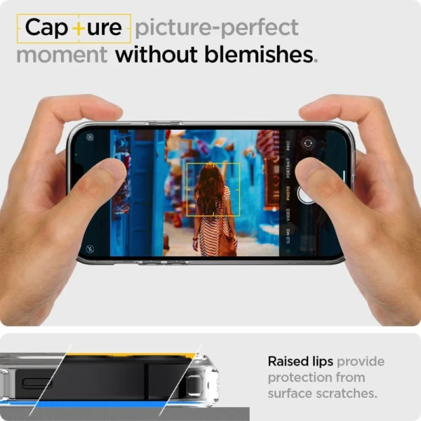 Spigen Ultra Hybrid Case iPhone 12 mini – skaidrus - Image 13