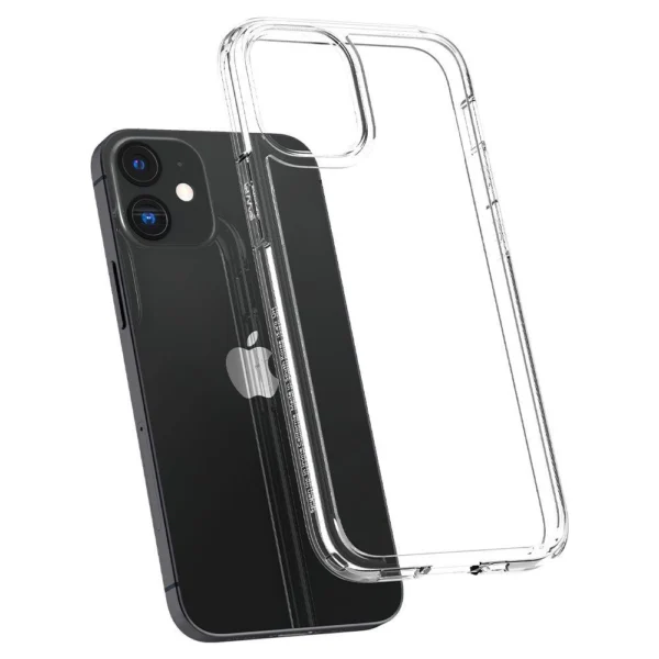 Spigen Ultra Hybrid Case iPhone 12 mini – skaidrus - Image 6