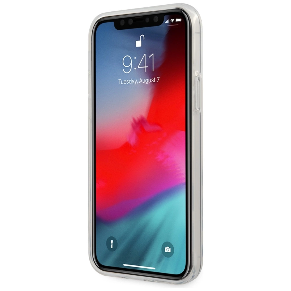 Guess GUHCP12LPCUJULLB iPhone 12 Pro Max 6,7" mėlyna/light blue kieta dėklas Džinsų kolekcija - Image 5