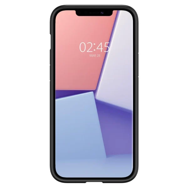 Spigen Ultra Hybrid dėklas iPhone 12 / iPhone 12 Pro - matinė juoda - Image 3