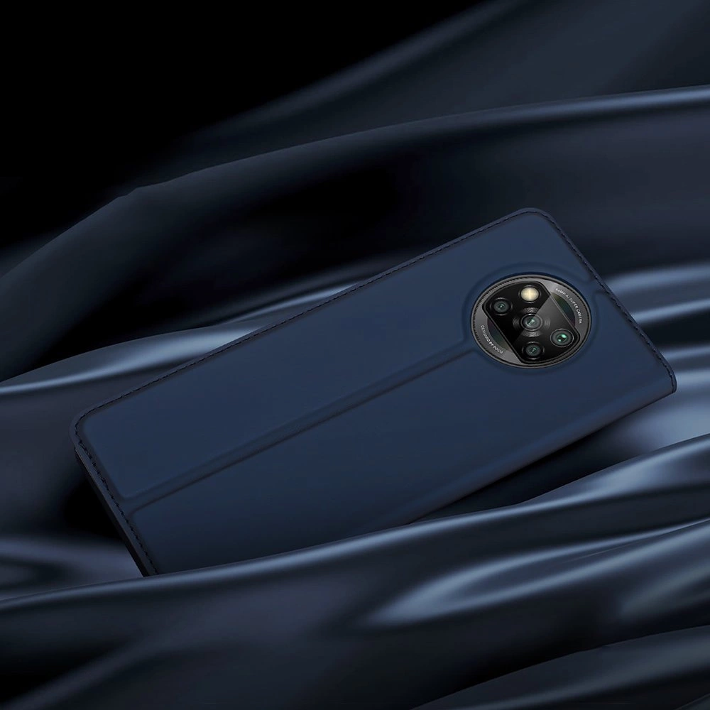 DUX DUCIS Skin Pro knyginio tipo dėklas Xiaomi Poco X3 NFC / Poco X3 Pro - rožinis - Image 10