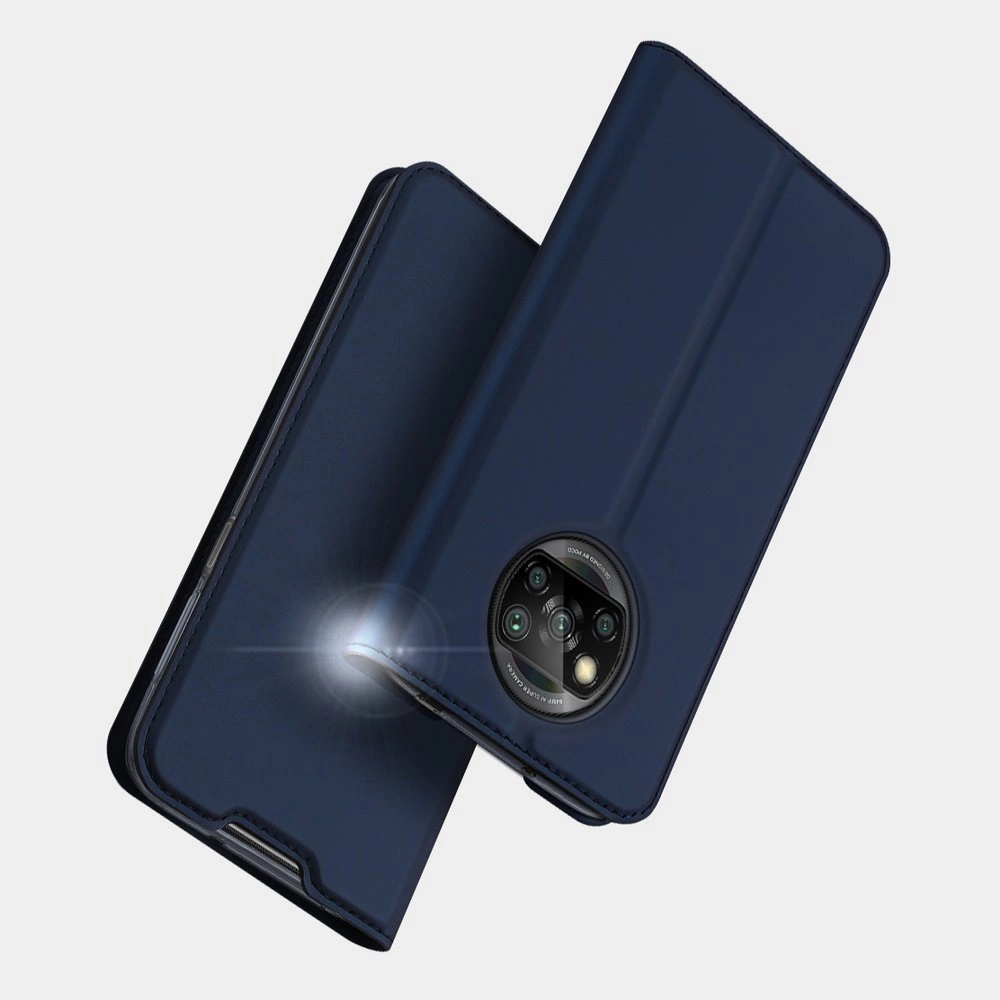 DUX DUCIS Skin Pro knyginio tipo dėklas Xiaomi Poco X3 NFC / Poco X3 Pro - rožinis - Image 14
