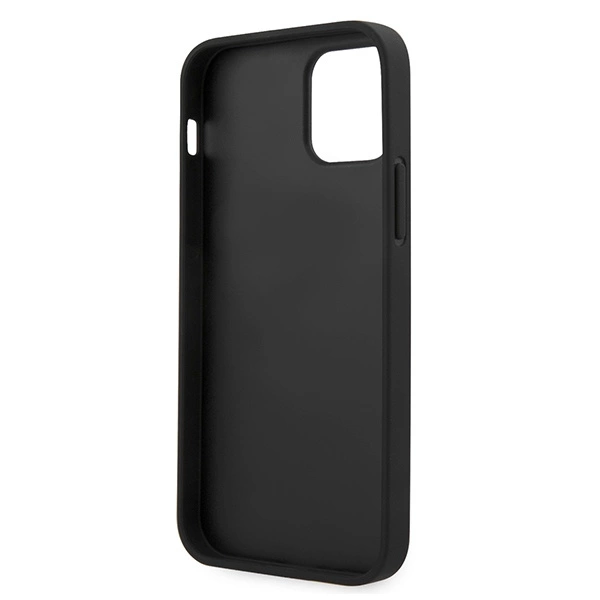 Guess GUHCP12LVSATMLRE iPhone 12 Pro Max 6,7" raudona/raudona kieta dėklas Saffiano - Image 5