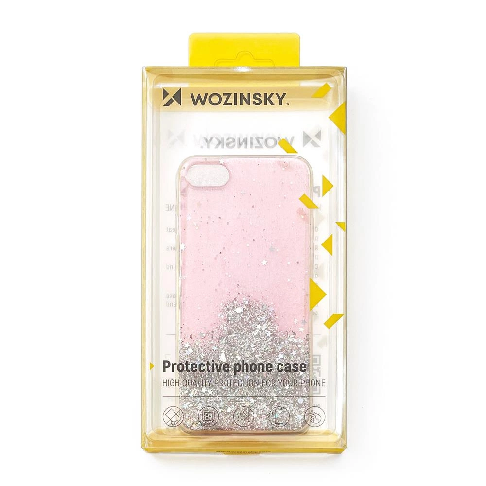Wozinsky Star Glitter Shining dėklas Samsung Galaxy S21+ 5G juodas - Image 8