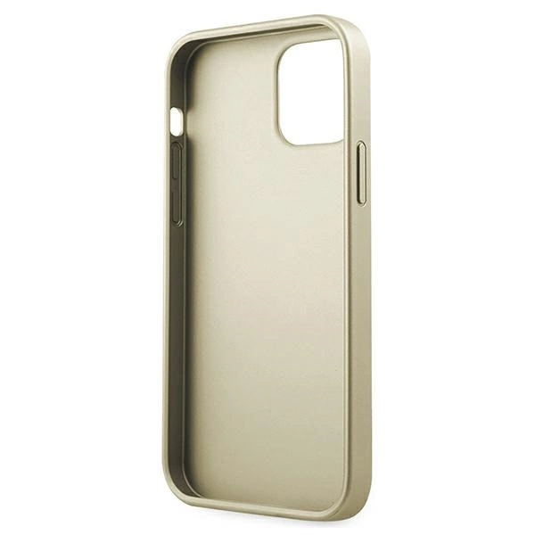 Guess GUHCP12LIGLGO iPhone 12 Pro Max 6.7" auksinis/auksinis hardcase Iridescent - Image 8